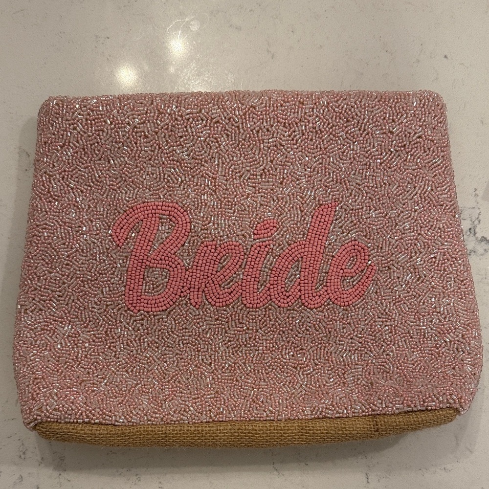 Pink “Bride” Clutch